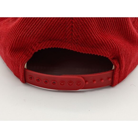 Vintage Calgary Stampeders CFL Hat Snapback 80s Corduroy Script Cap Ted Fletcher - Picture 5 of 8